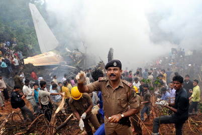 Авиакатастрофа в Индии: есть выжившие