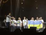 Группа Rolling Stones выступила в Вене с украинскими хористами
